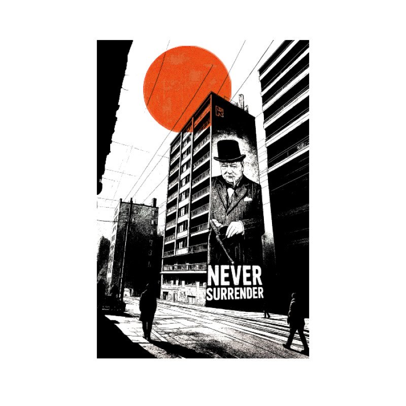 REDISTANCE NEVER S TEE