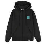 SALTY SLANG FACE LETTER ZIP HOODIE