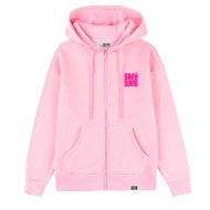 SALTY SLANG FACE LETTER ZIP HOODIE