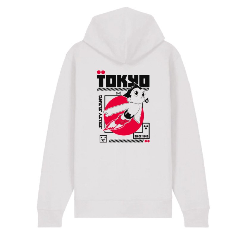 SALTY SLANG TOKYO BOY ZIP HOODIE SALTY SLANG TOKYO BOY ZIP HOODIE