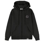 SALTY SLANG  NOODLE CAT ZIP HOODIE