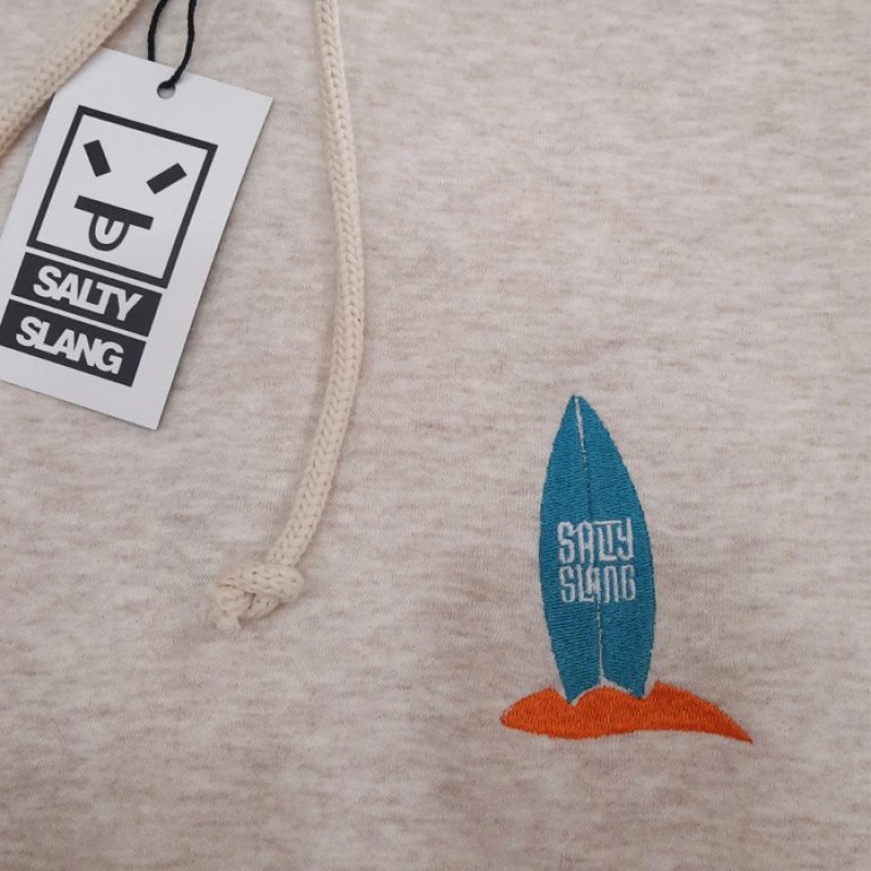 SALTY SLANG ALOHA EMBROIDERY HOODIE SALTY SLANG ALOHA EMBROIDERY HOODIE