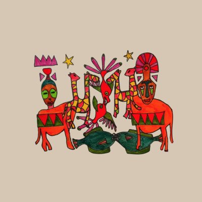 GEORGIANNA X SHAIKKO AFRICAN TEE GAN224TB1-2222