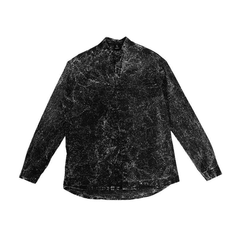 SHAIKKO LAVA MAO SHIRT L/S SKM226TK01-02M