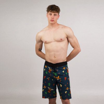 SALTY SLANG SANTA TEQUILA 2 LONG BOARDSHORT SLM124BH08-2828