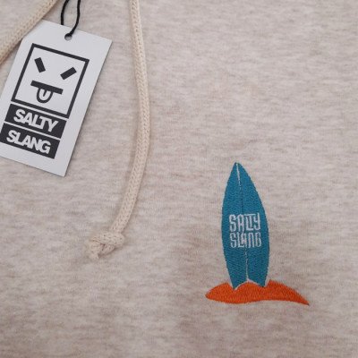 SALTY SLANG ALOHA EMBROIDERY HOODIE SLU226TM07-2258