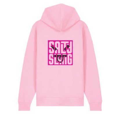 SALTY SLANG FACE LETTER ZIP HOODIE SLU225TC07-3232