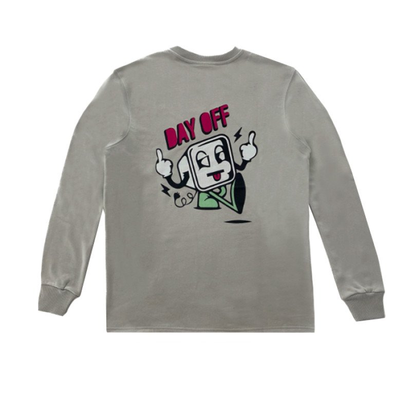 SALTY SLANG DAY OFF LONGCROP SLU224TQ05-0303 SALTY SLANG DAY OFF LONGCROP SLU224TQ05-0303