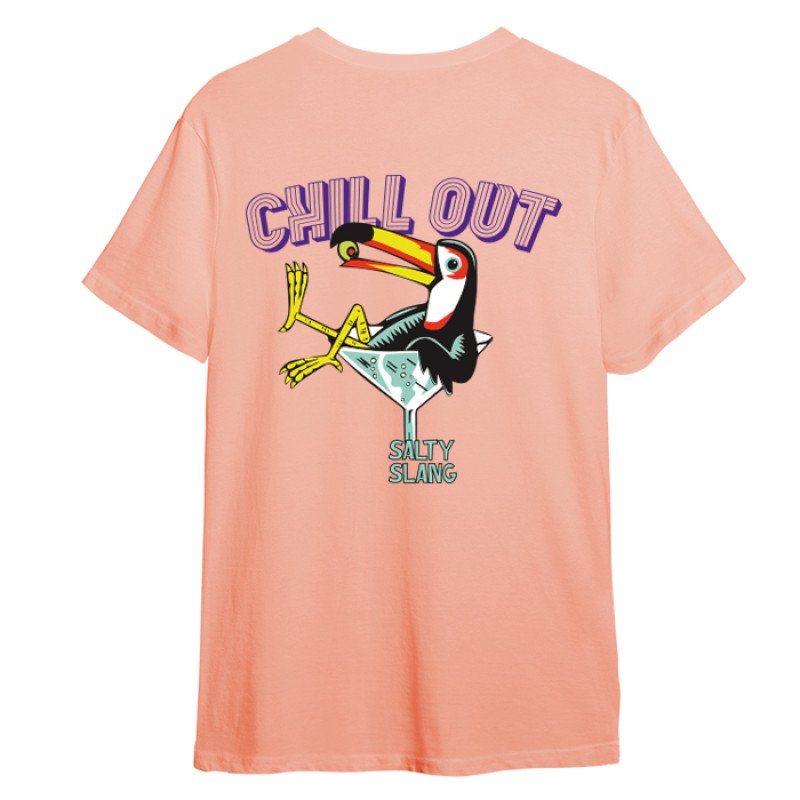 SALTY SLANG CHILL OUT TEE SLU124TB22-3535 SALTY SLANG CHILL OUT TEE SLU124TB22-3535