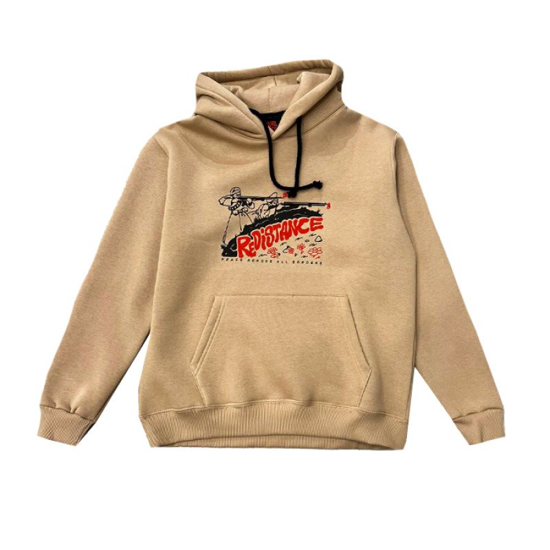 REDISTANCE PEACE ACROSS BORDERS HOODIE RDU224TM04-2222