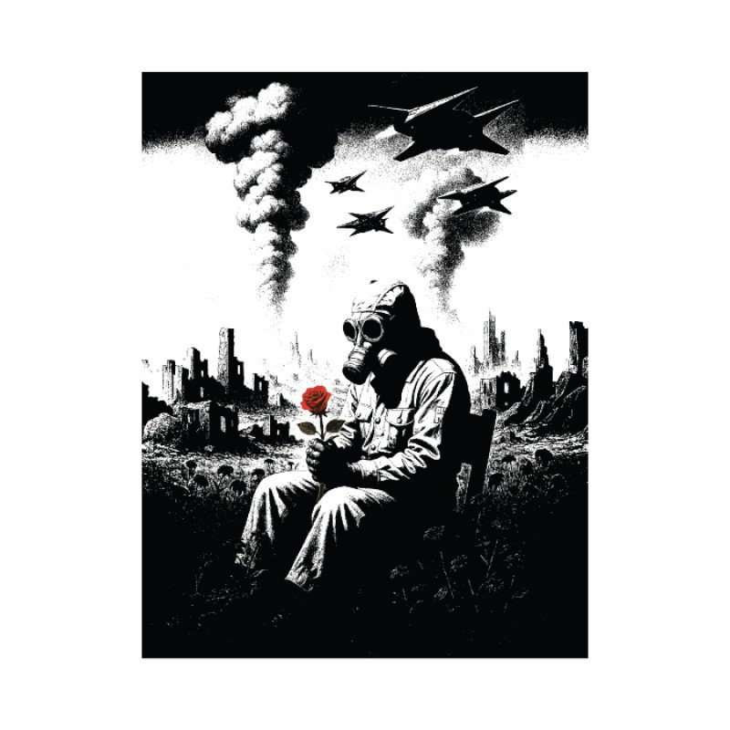 REDISTANCE LAST FLOWER TEE RDU125TB12-0707