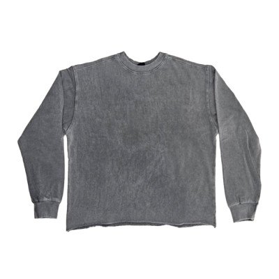 SHAIKKO IDH CREW NECK LS 295 gsm FRENCH TERRY SKU226TA01-06V