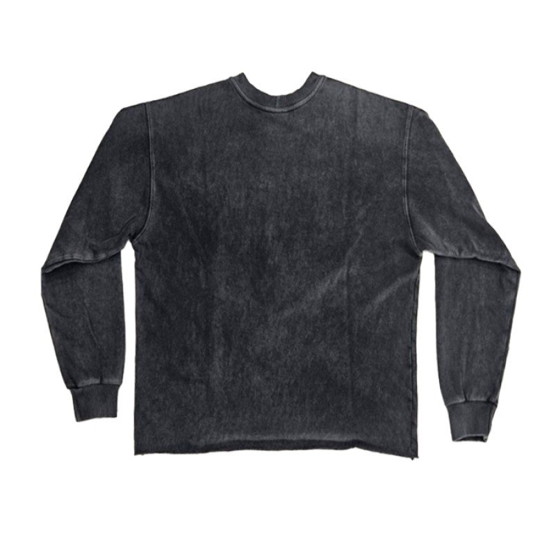 SHAIKKO IDH CREW NECK LS 295 gsm FRENCH TERRY SKU226TA01-02V