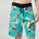 SALTY SLANG JAPANESE PATTERN LONG BOARDSHORT SLM124BH07-3434