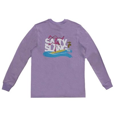 SALTY SLANG PINK LONGCROP SLU224TQ02-1919 SALTY SLANG PINK LONGCROP SLU224TQ02-1919