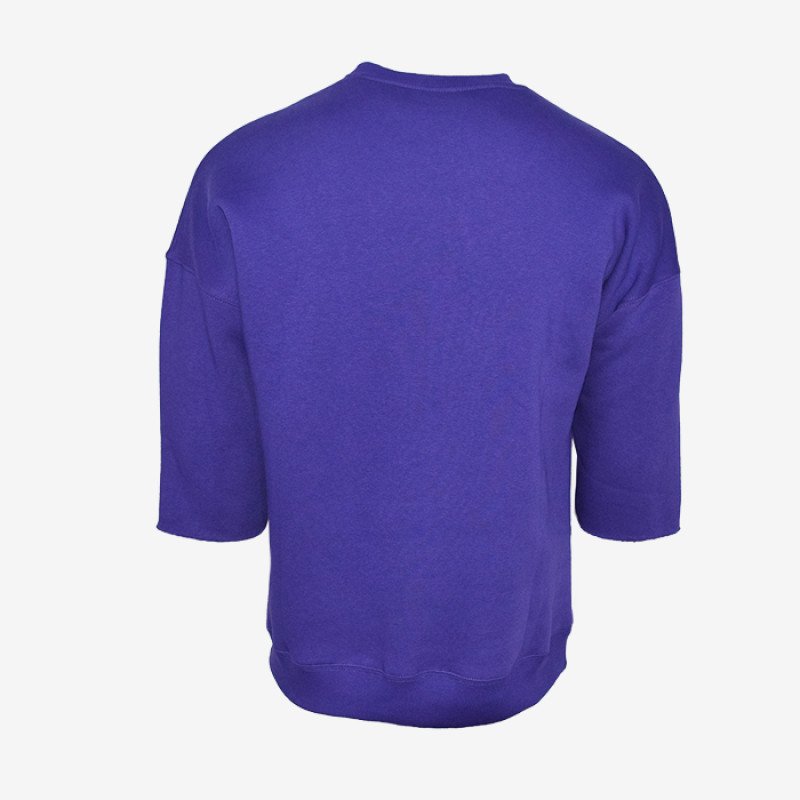 SALTY SLANG WORD LOGO EMBROIDERY CROP SLU223TT01-2626