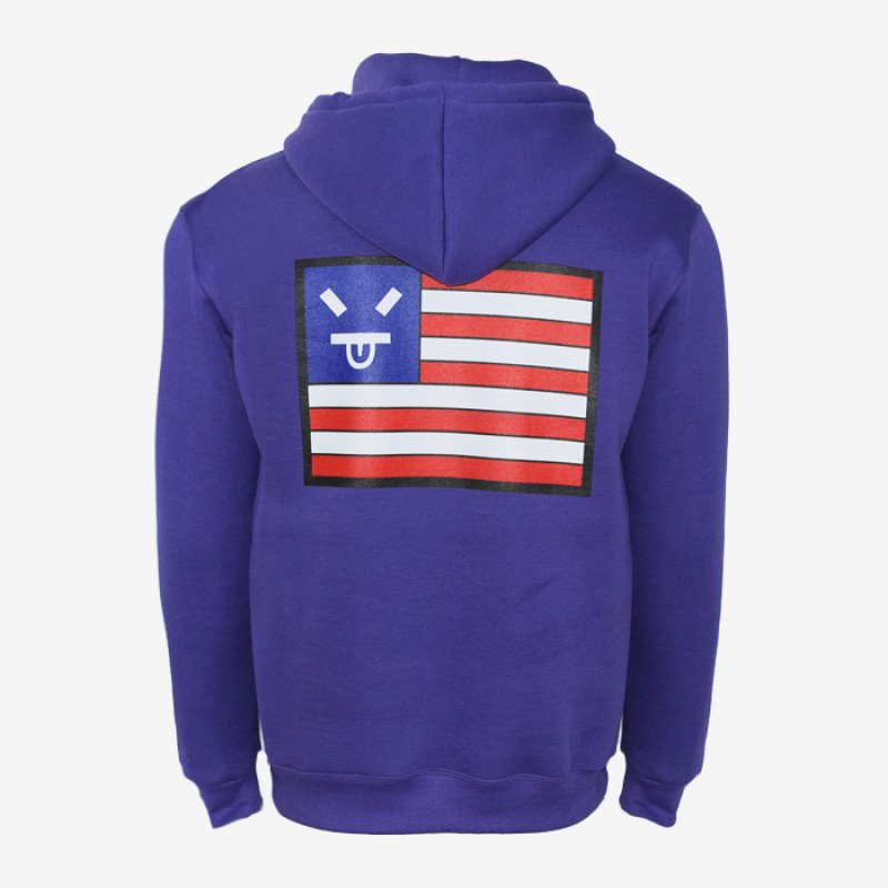 SALTY SLANG USA FLAG HOODIE SLU223TM06-2626