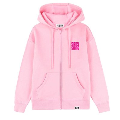 SALTY SLANG FACE LETTER ZIP HOODIE SLU225TC07-3232