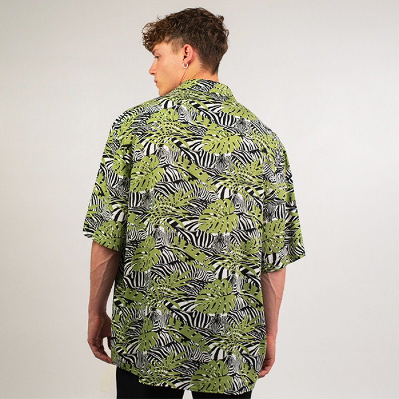 SALTY SLANG ZEBRA LACHOURI SHIRT SLU123TK09-5656