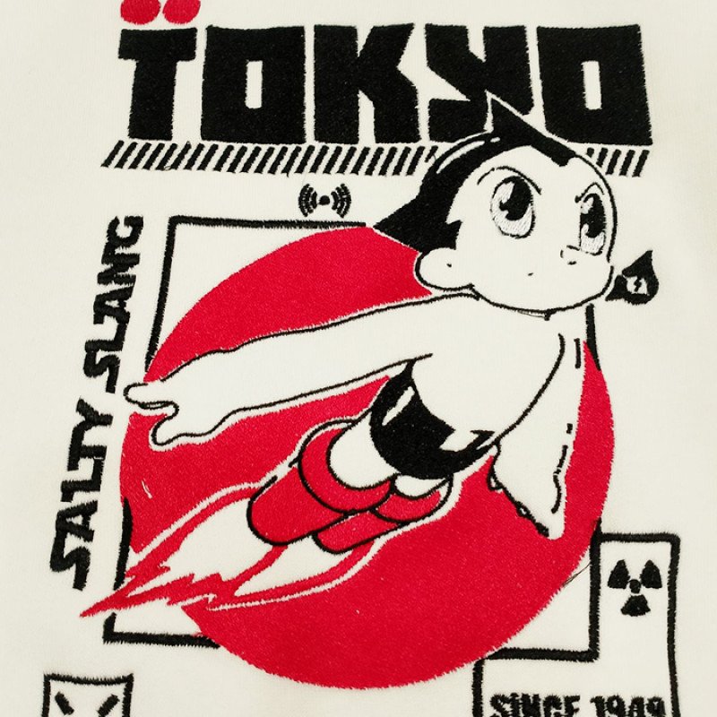 SALTY SLANG  TOKYO BOY ZIP HOODIE SLU225TC08-0707