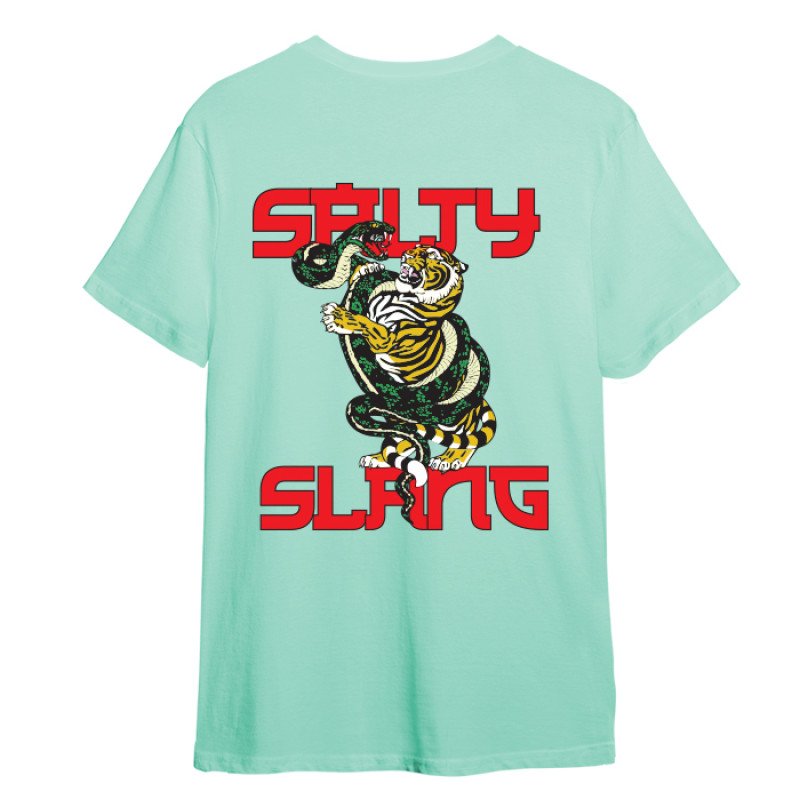 SALTY SLANG TIGER TEE SLU124TB24-5858