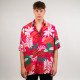 SALTY SLANG PINK LEAVES SHIRT SALTY SLANG PINK LEAVES SHIRT