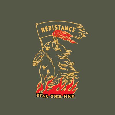 REDISTANCE TILL DEATH HOODIE REDISTANCE TILL DEATH HOODIE