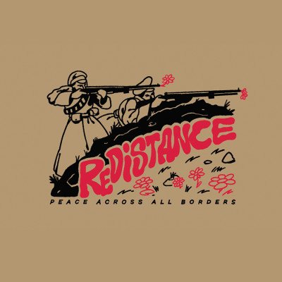 REDISTANCE PEACE ACROSS BORDERS HOODIE REDISTANCE PEACE ACROSS BORDERS HOODIE