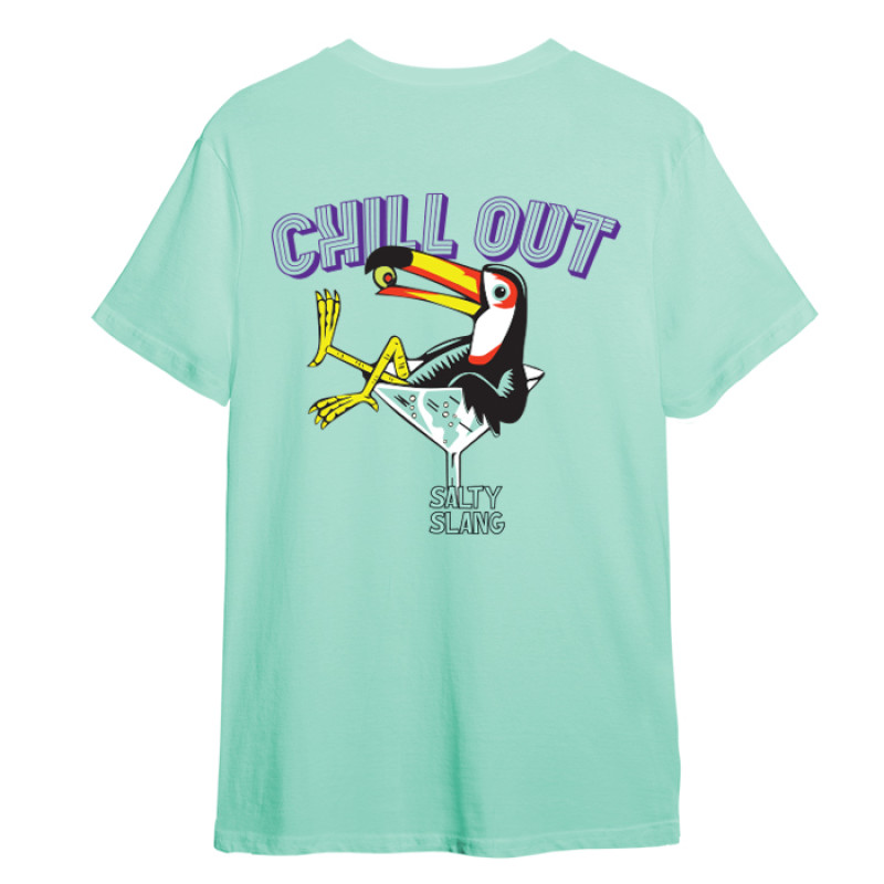 SALTY SLANG CHILL OUT TEE SALTY SLANG CHILL OUT TEE
