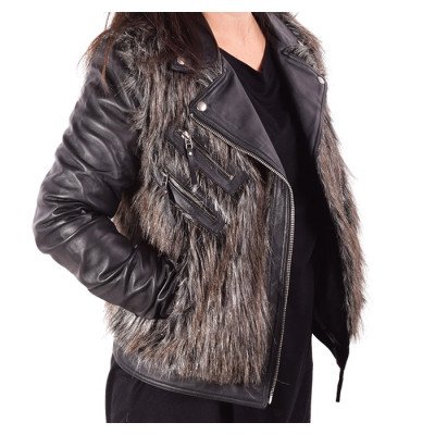 SHAIKKO ΔΕΡΜΑΤΙΝΟ ΜΠΟΥΦΑΝ ANNA SK05W2LJ002-BLK SHAIKKO ΔΕΡΜΑΤΙΝΟ ΜΠΟΥΦΑΝ ANNA SK05W2LJ002-BLK