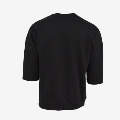 SALTY SLANG WORD LOGO EMBROIDERY CROP SALTY SLANG WORD LOGO EMBROIDERY CROP