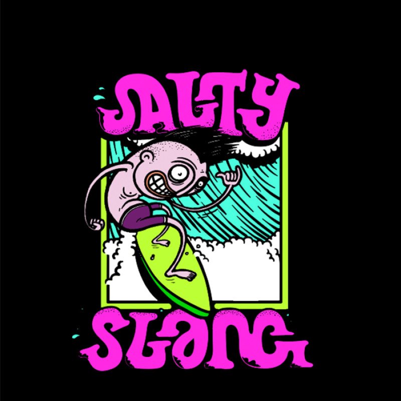 SALTY SLANG SURFER 2 ZIP HOODIE SALTY SLANG SURFER 2 ZIP HOODIE