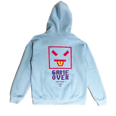 SALTY SLANG GAME OVER ZIP HOODIE SALTY SLANG GAME OVER ZIP HOODIE