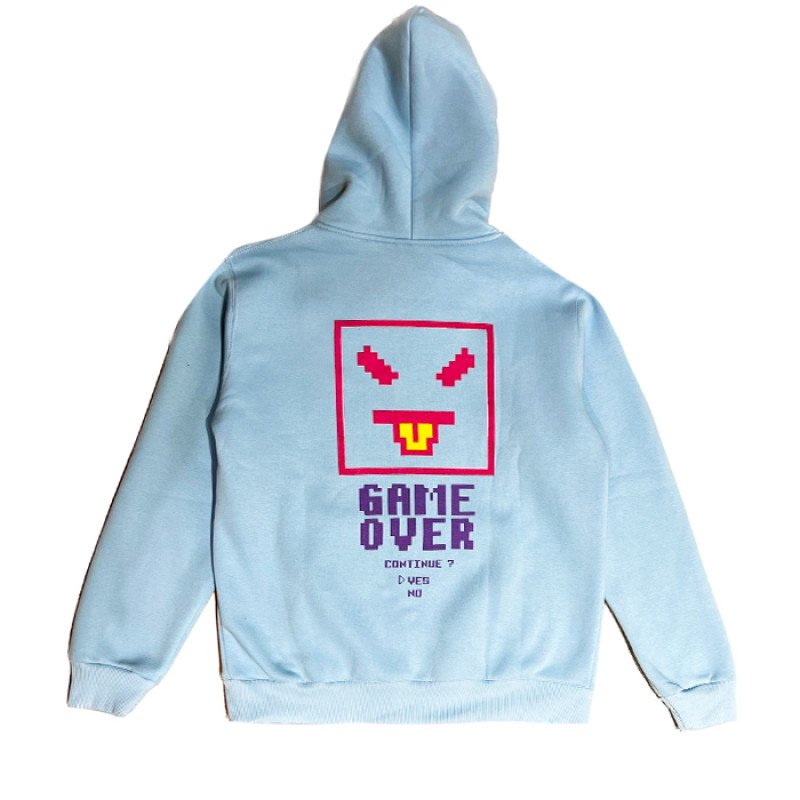 SALTY SLANG GAME OVER ZIP HOODIE SALTY SLANG GAME OVER ZIP HOODIE