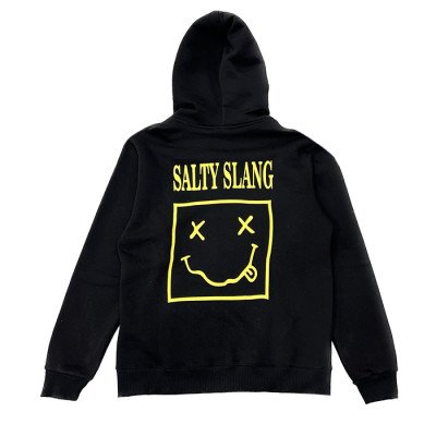 SALTY SLANG HELLO THREE ZIP HOODIE SALTY SLANG HELLO THREE ZIP HOODIE