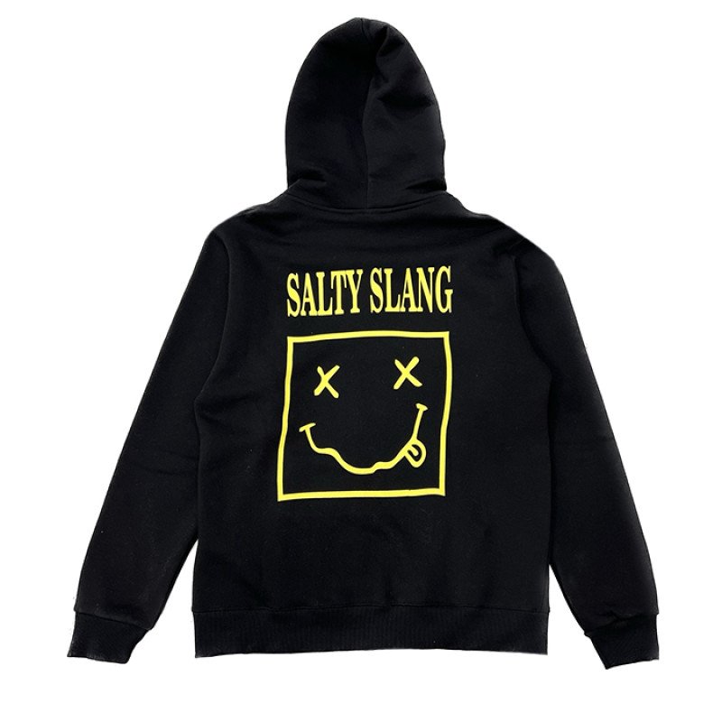 SALTY SLANG HELLO THREE ZIP HOODIE SALTY SLANG HELLO THREE ZIP HOODIE