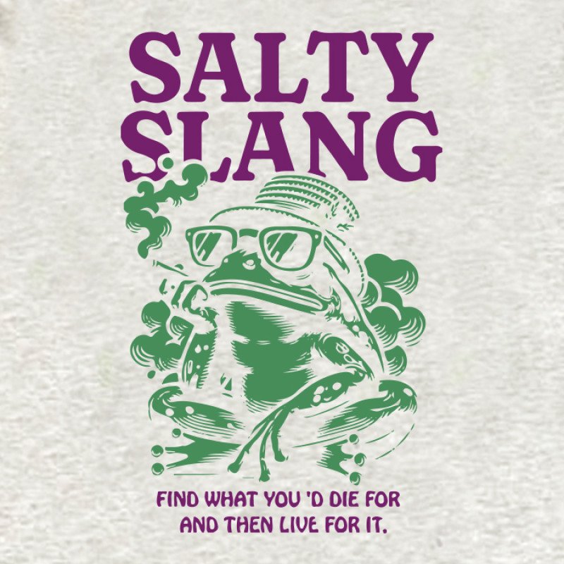 SALTY SLANG COOL FROG HOODIE SALTY SLANG COOL FROG HOODIE