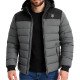 DENIMIND SLIM PUFFER JACKET 903 GREY - BLK DMU225TD02-06 DENIMIND SLIM PUFFER JACKET 903 GREY - BLK DMU225TD02-06