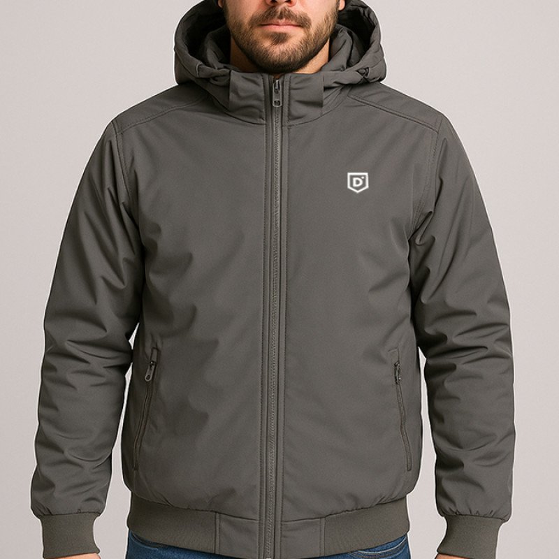 DENIMIND BOMBER JACKET 921 GREY DMU225TD03-06 DENIMIND BOMBER JACKET 921 GREY DMU225TD03-06