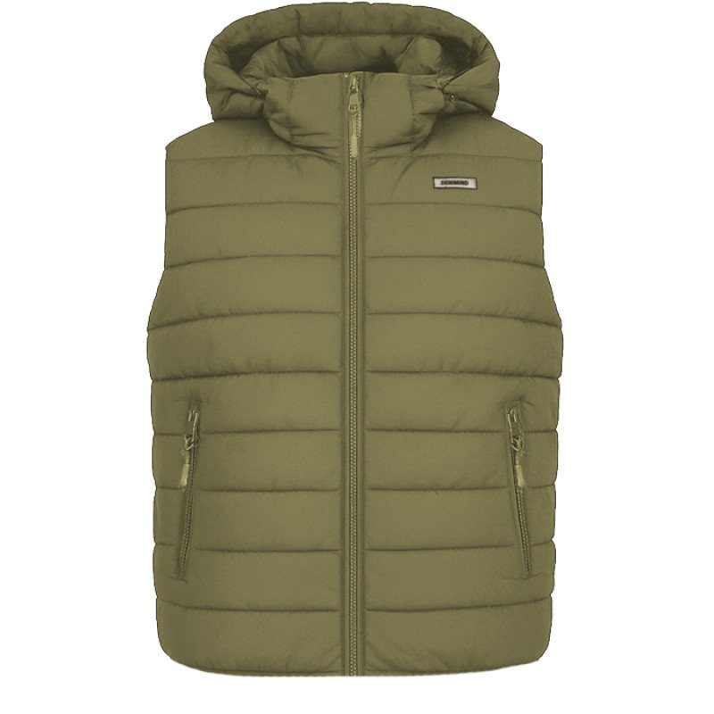 DENIMIND  VEST JKT  925 OLIVE DMU225TD04-16