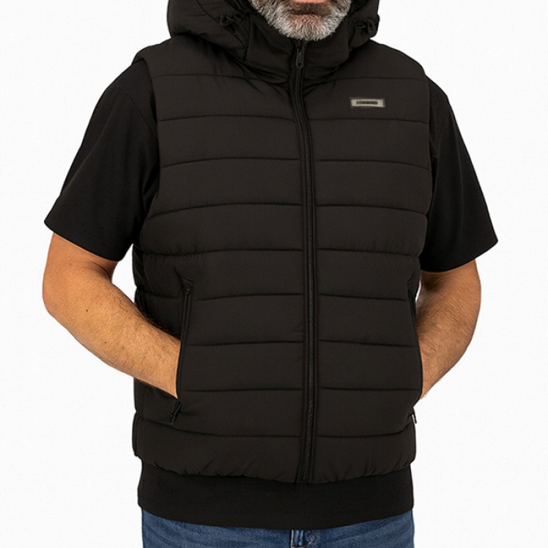 DENIMIND  VEST JKT  925 BLK DMU225TD04-20