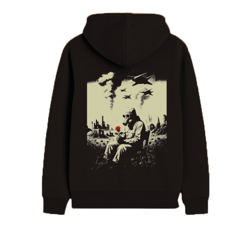 REDISTANCE LAST FLOWER ZIP HOODIE RDU225TC05-2020