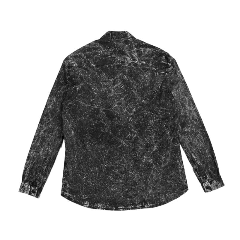 SHAIKKO LAVA MAO SHIRT L/S SKM226TK01-02M