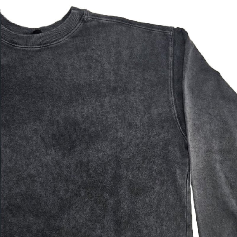 SHAIKKO IDH CREW NECK LS 295 gsm FRENCH TERRY SKU226TA01-02V