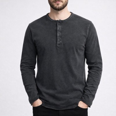 SHAIKKO MENS PAPUA L/S 210 FLAME SKU226TT07-02V