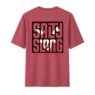 SALTY SLANG LABYRINTH LOGO TEE SLU126TB01-55