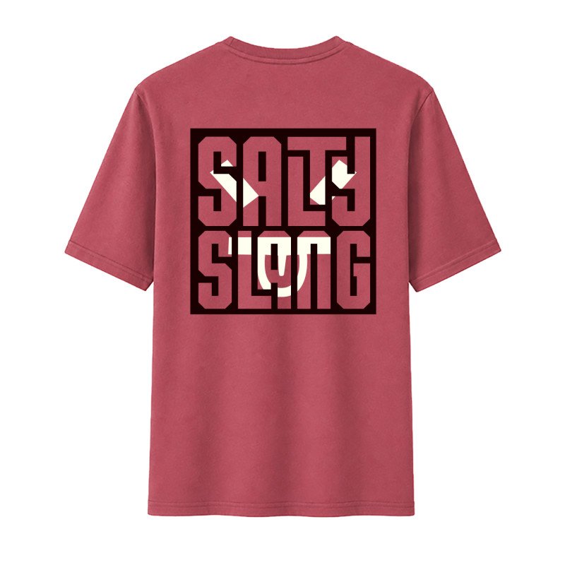 SALTY SLANG LABYRINTH LOGO TEE SLU126TB01-55 SALTY SLANG LABYRINTH LOGO TEE SLU126TB01-55