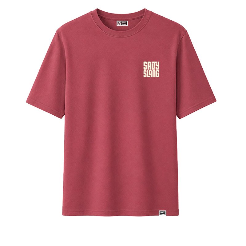 SALTY SLANG LABYRINTH LOGO TEE SLU126TB01-55 SALTY SLANG LABYRINTH LOGO TEE SLU126TB01-55
