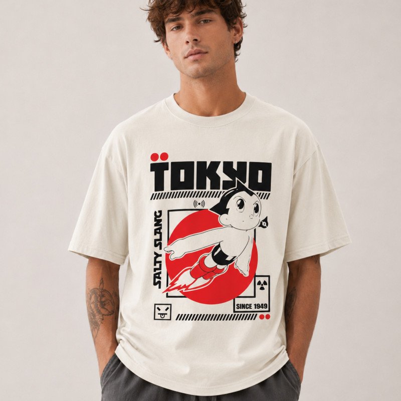 SALTY SLANG ΤΟΚΥΟ ΒΟΥ TEE SLU126TB02-07 SALTY SLANG ΤΟΚΥΟ ΒΟΥ TEE SLU126TB02-07