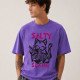 SALTY SLANG NOODLE CAT TEE SLU126TB03-26 SALTY SLANG NOODLE CAT TEE SLU126TB03-26